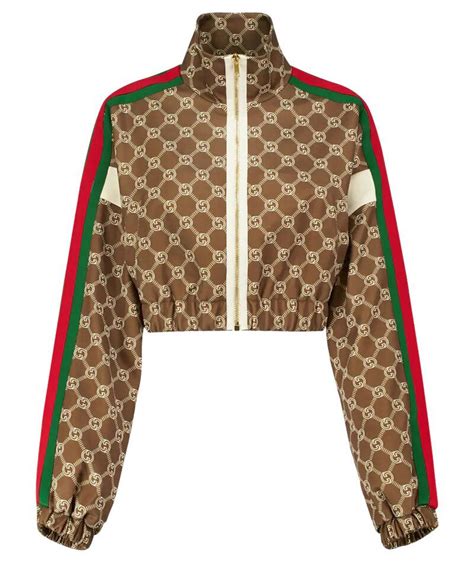 gucci jacket for girls|gucci track jacket women.